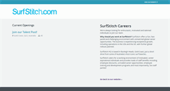 Desktop Screenshot of careers.surfstitch.com